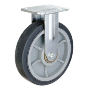 Rigid heavy duty trolley casters, H87R-4''/5''/6''/8'', Caster Wheels ...