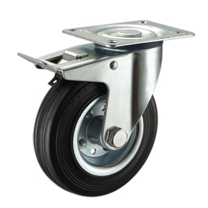 Waste Bins Caster Wheels, R63SPB-3''/4''/5''/6''/6.3''/8'', Caster ...