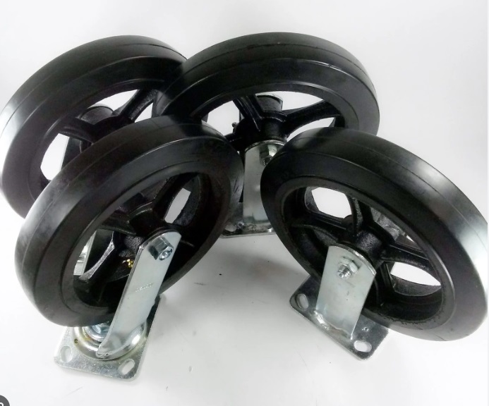 Rubber on cast iron Caster Wheels.jpg